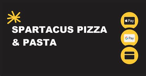 spartacus restaurante|Spartacus Pizza & Pasta